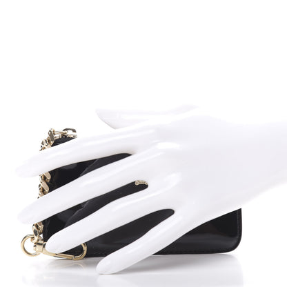 Versace Patent Medusa Coin Pouch Black 2 of 6