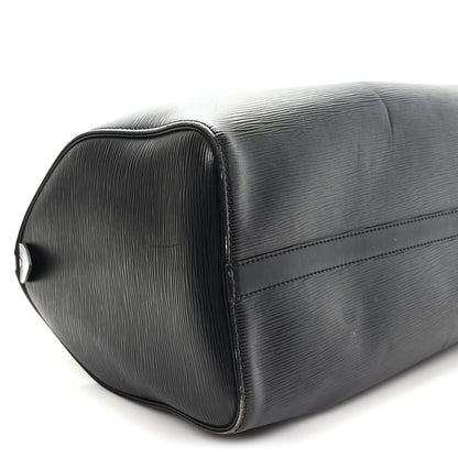 Louis Vuitton Epi Speedy 35 Black 9 of 10