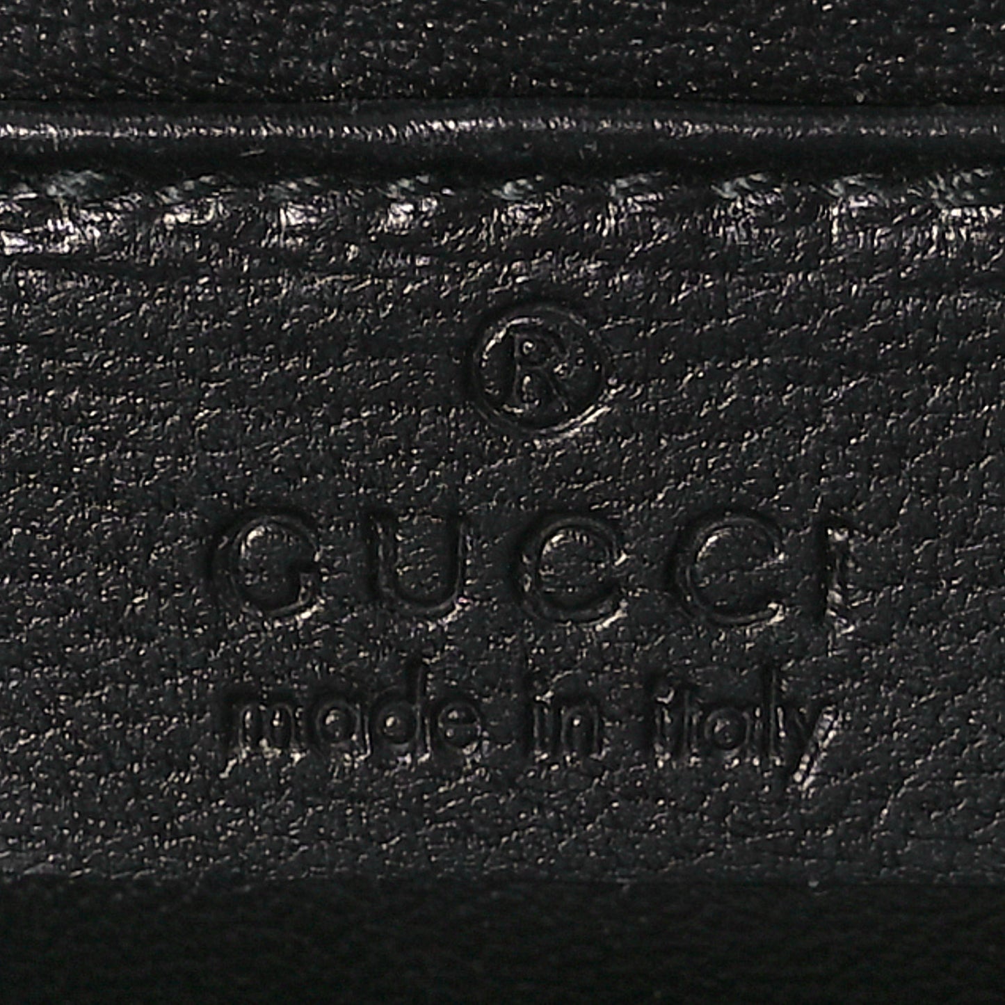 Patent Microguccissima Small Broadway Clutch Black