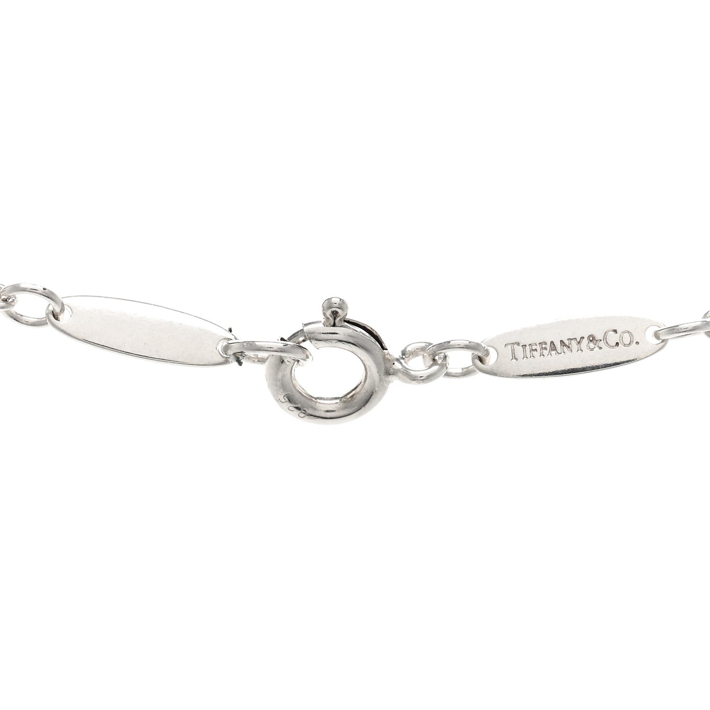 Sterling Silver Pearl Elsa Peretti Mesh Pendant Necklace