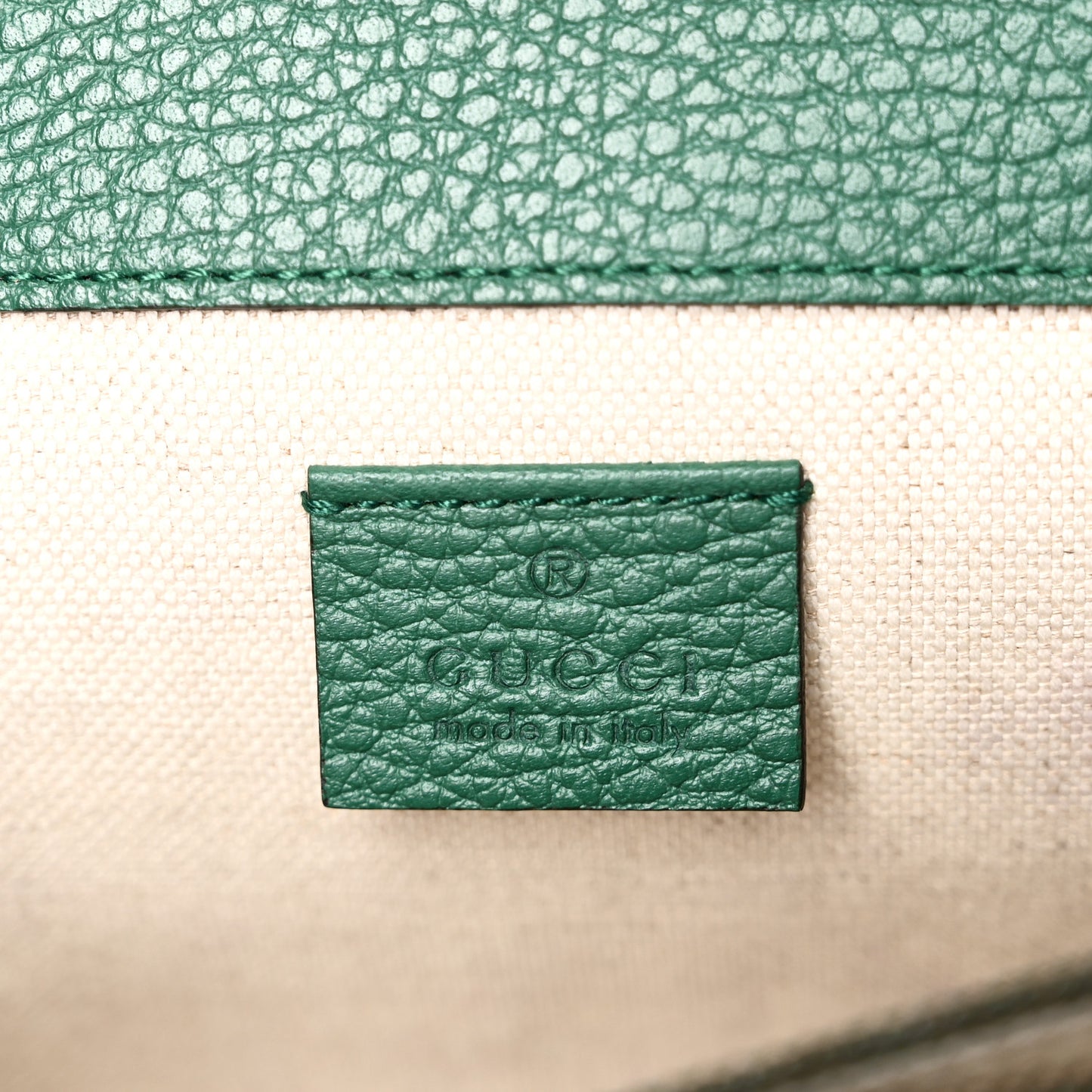 Pebbled Calfskin Small Dionysus Shoulder Bag Emerald