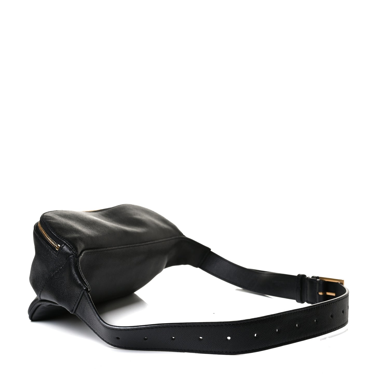Grain De Poudre Monogram Belt Bag Black