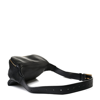 Saint Laurent Grain De Poudre Monogram Belt Bag Black 3 of 13