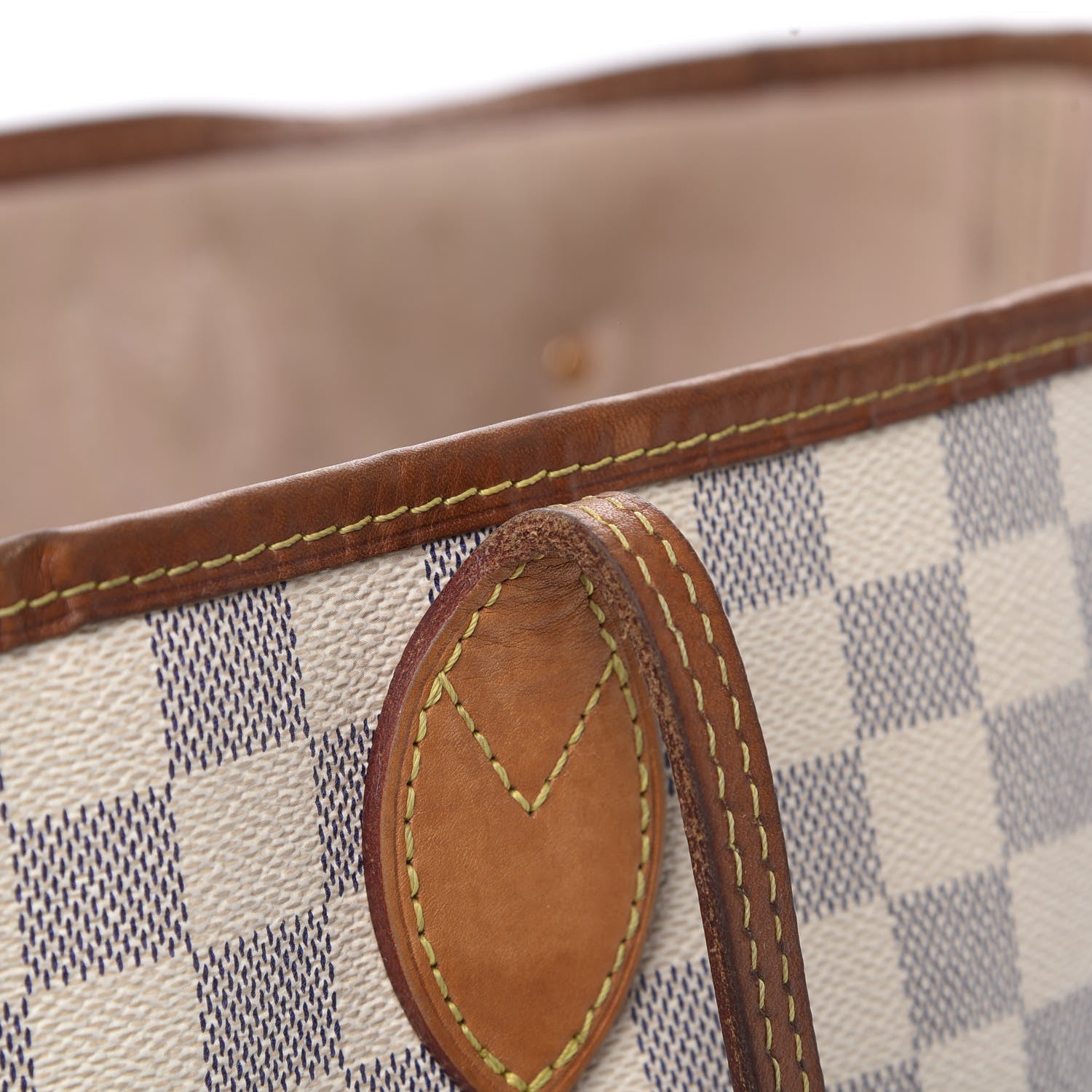 Louis Vuitton Damier Azur Neo Neverfull MM Rose Ballerine 19 of 23