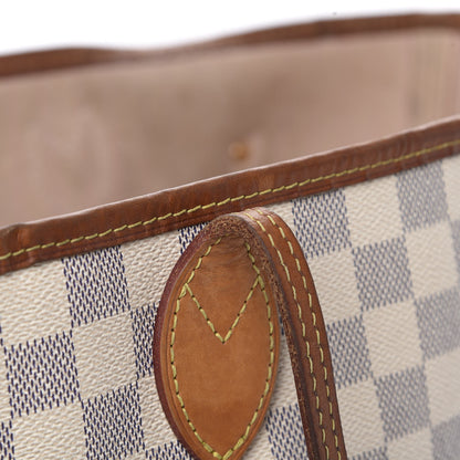 Louis Vuitton Damier Azur Neo Neverfull MM Rose Ballerine 19 of 23