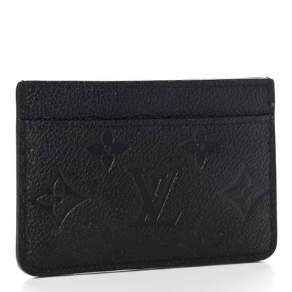 Louis Vuitton Empreinte Card Holder Black 3 of 6