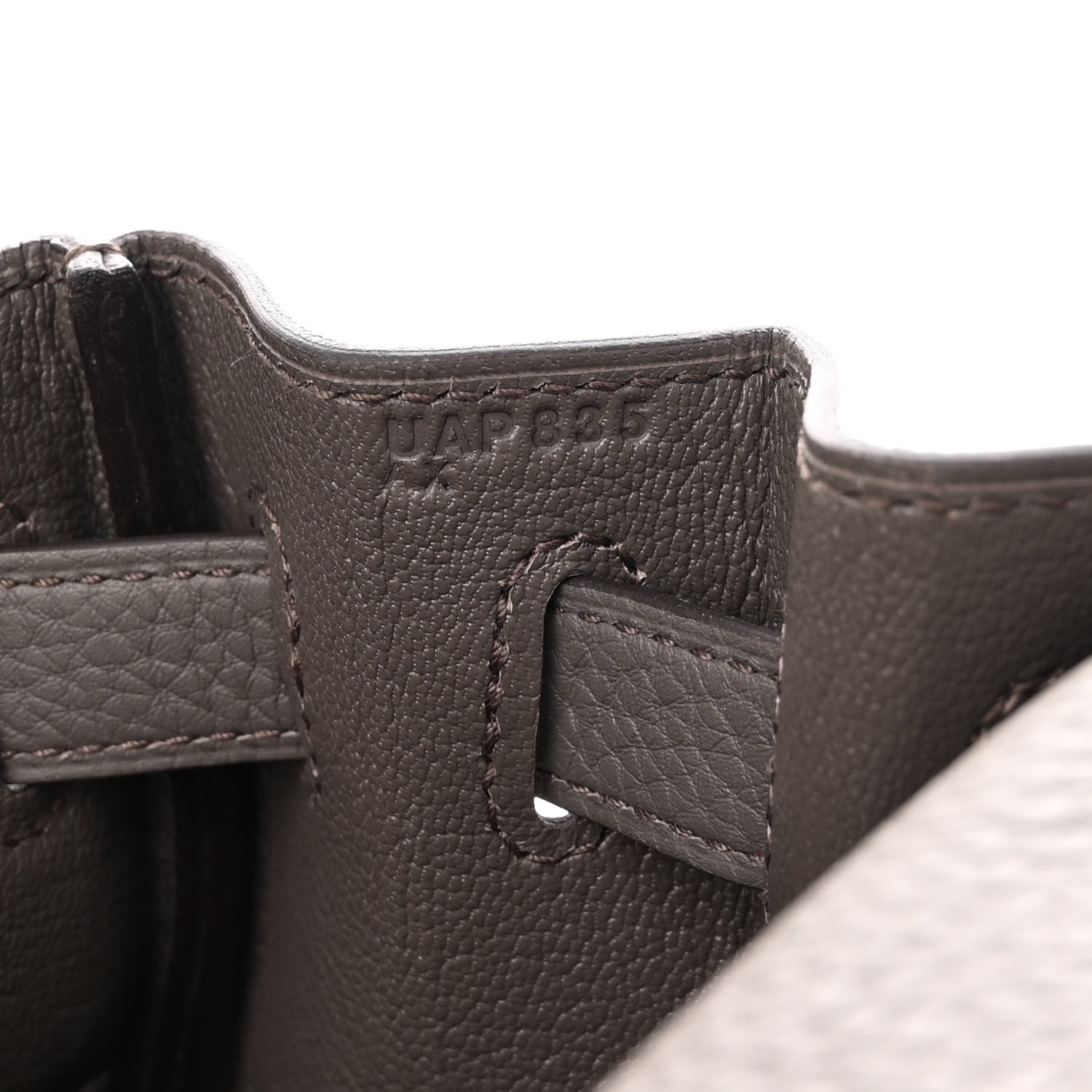 Hermes Togo Kelly Retourne 28 Etain 7 of 11