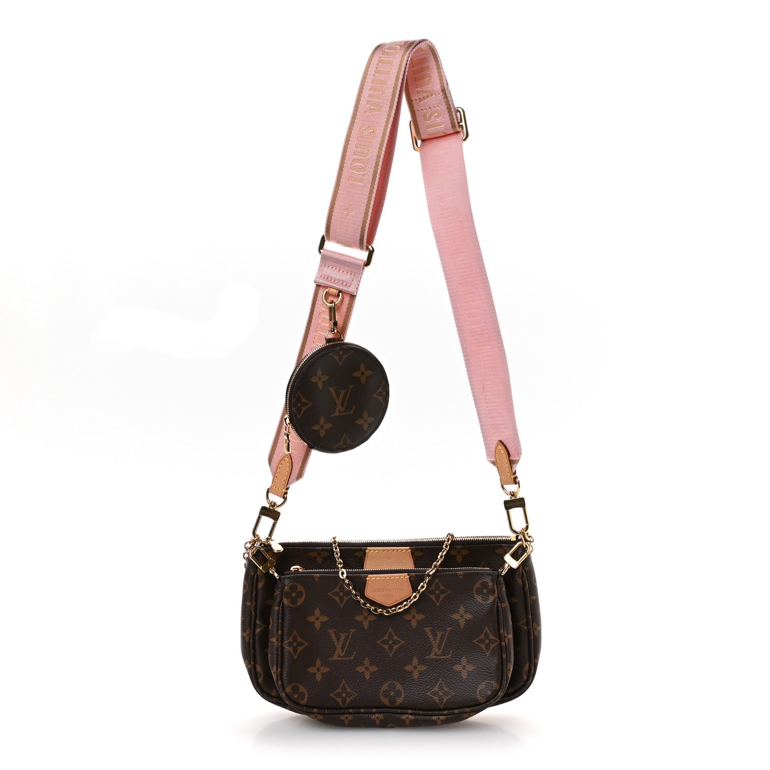 Louis Vuitton Monogram Multi Pochette Accessories Rose Clair 1 of 10