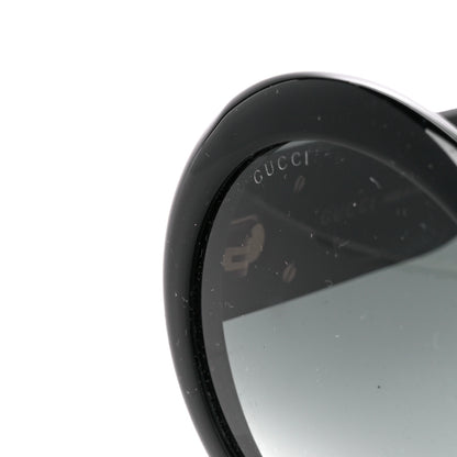Gucci Acetate Round GG0101S Glitter Sunglasses Black 8 of 8