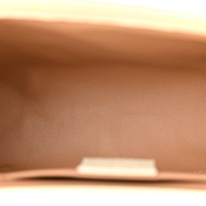 Gucci GG Supreme Monogram Berry Textured Dollar Calfskin Small Padlock Shoulder Bag Beige Ebony Light Copper Mystic White 5 of 10