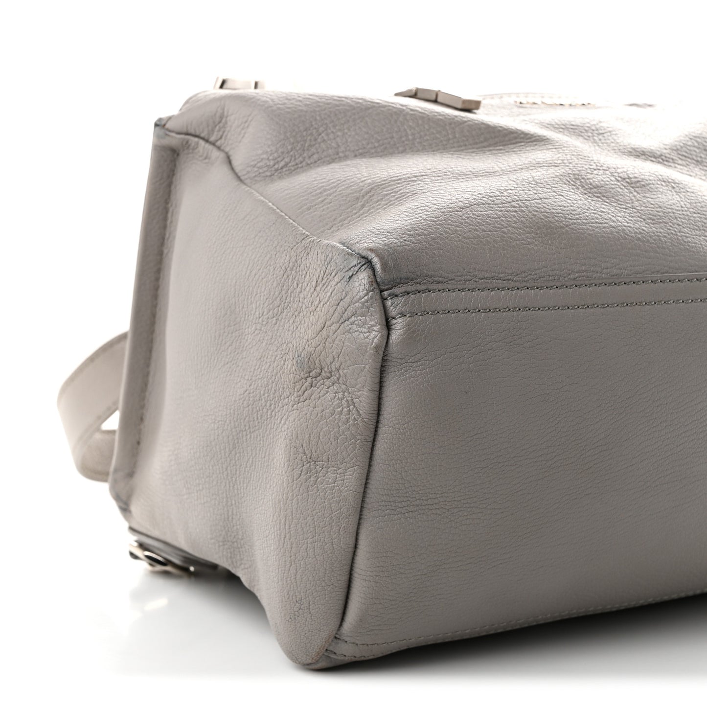 Sugar Goatskin Medium Pandora Pearl Grey