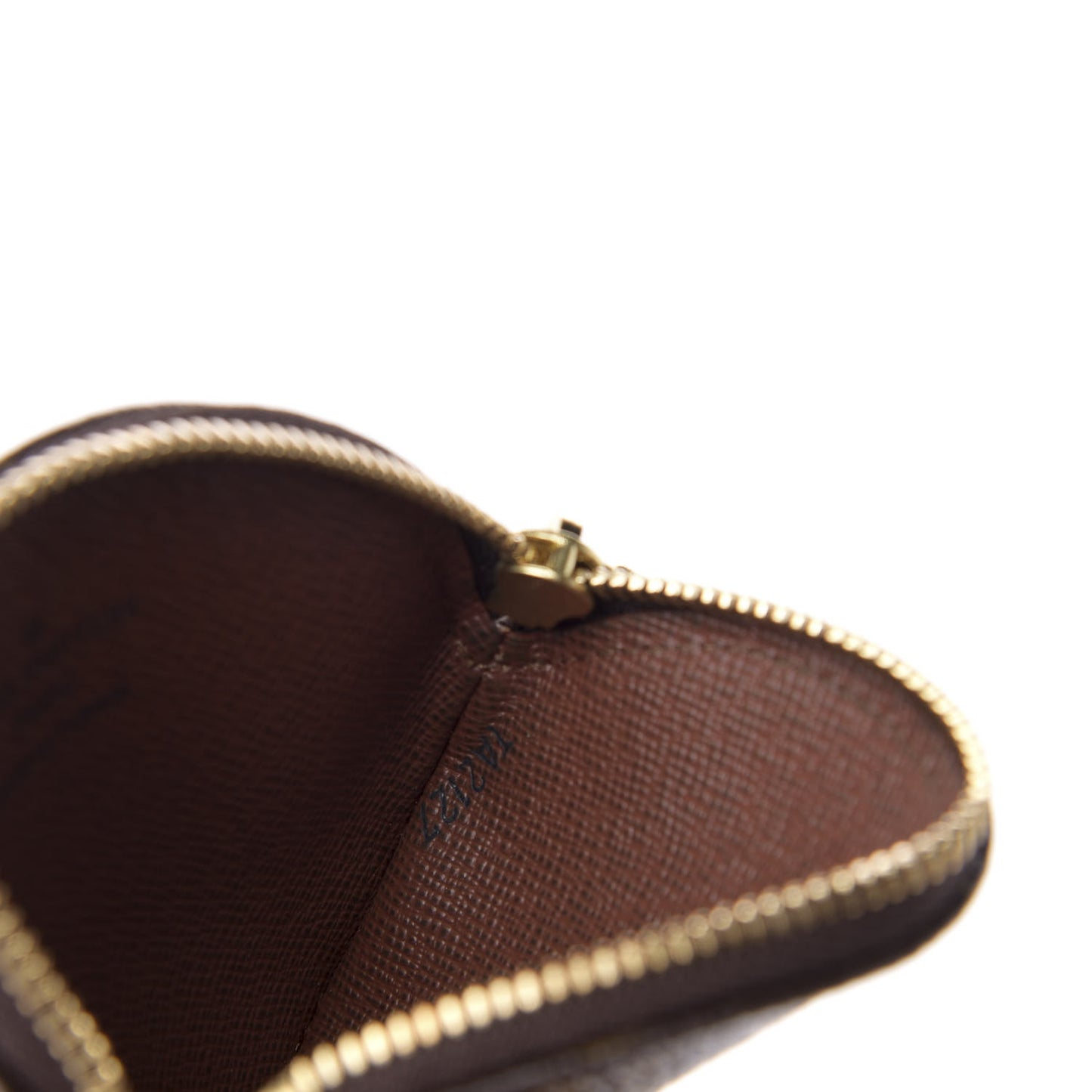 Monogram Round Coin Purse