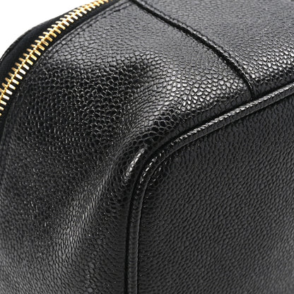 Chanel Caviar CC Vanity Cosmetic Case Black 11 of 12