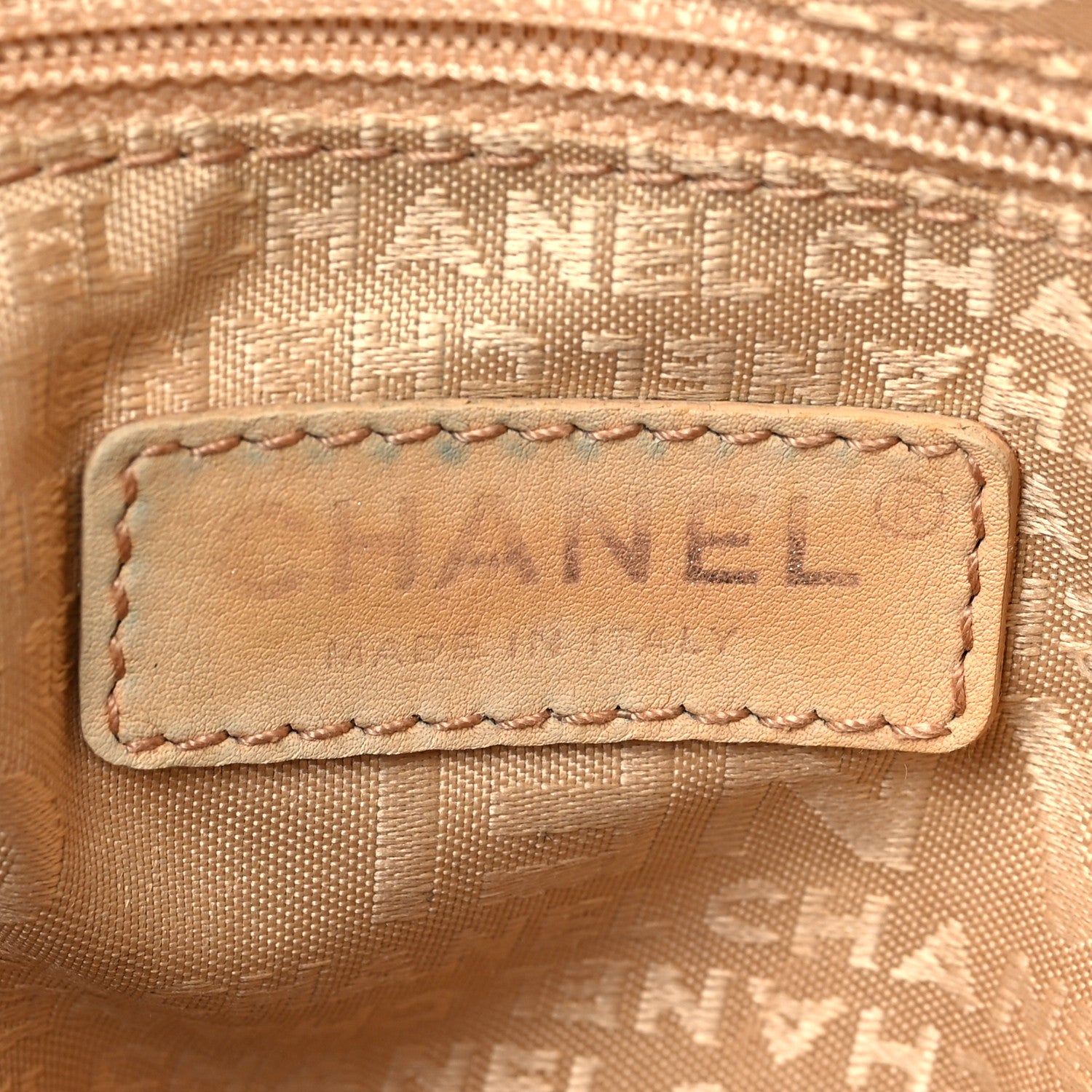 Chanel Lambskin Stitched Medium Ultimate Soft Tote Beige 6 of 8