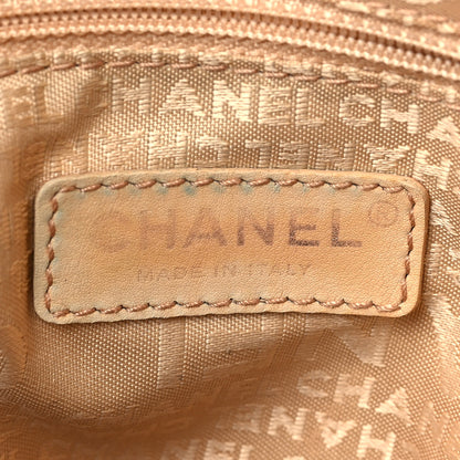 Chanel Lambskin Stitched Medium Ultimate Soft Tote Beige 6 of 8
