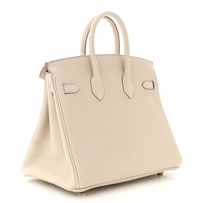 Hermes Togo Birkin 25 Craie 3 of 11