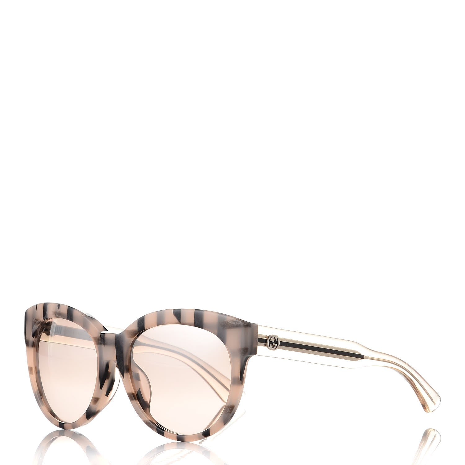 Gucci Cat Eye GG3757/F/S Sunglasses Black Pink 1 of 14