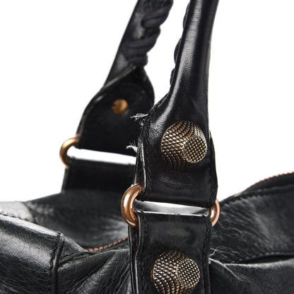 Balenciaga Agneau Giant 21 Rose Gold Hardware Work Black 9 of 14