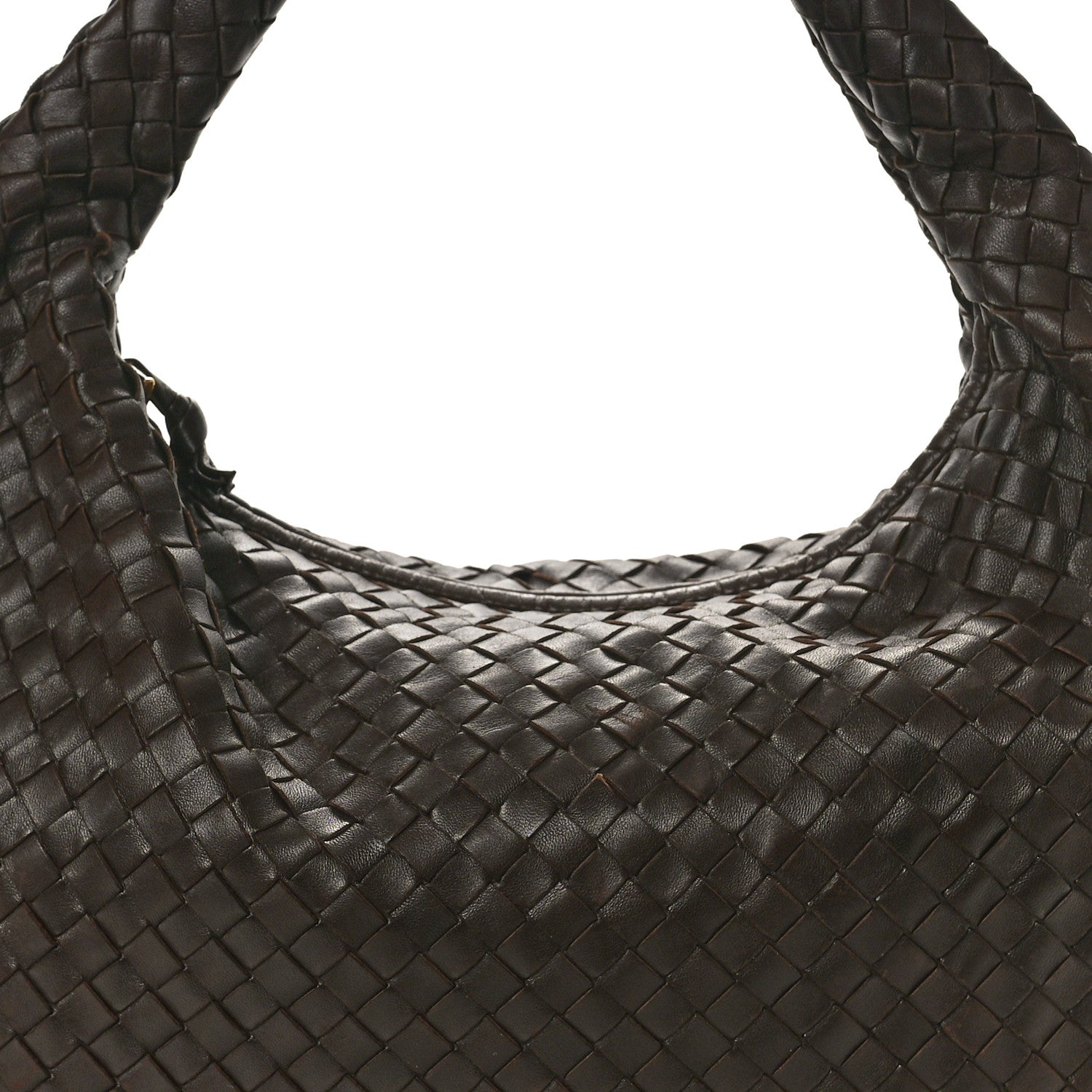 Bottega Veneta Nappa Intrecciato Small Veneta Hobo Ebano 7 of 14