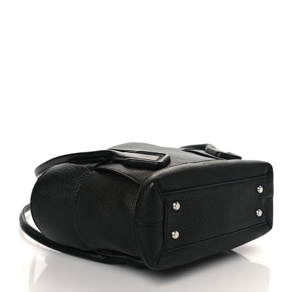 Bottega Veneta Grained Calfskin Maxi Intrecciato Medium Arco Black 4 of 9