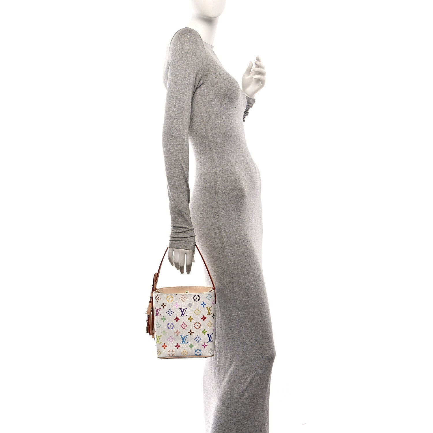 Louis Vuitton LV x TM Monogram Multicolor All In BB White 2 of 11