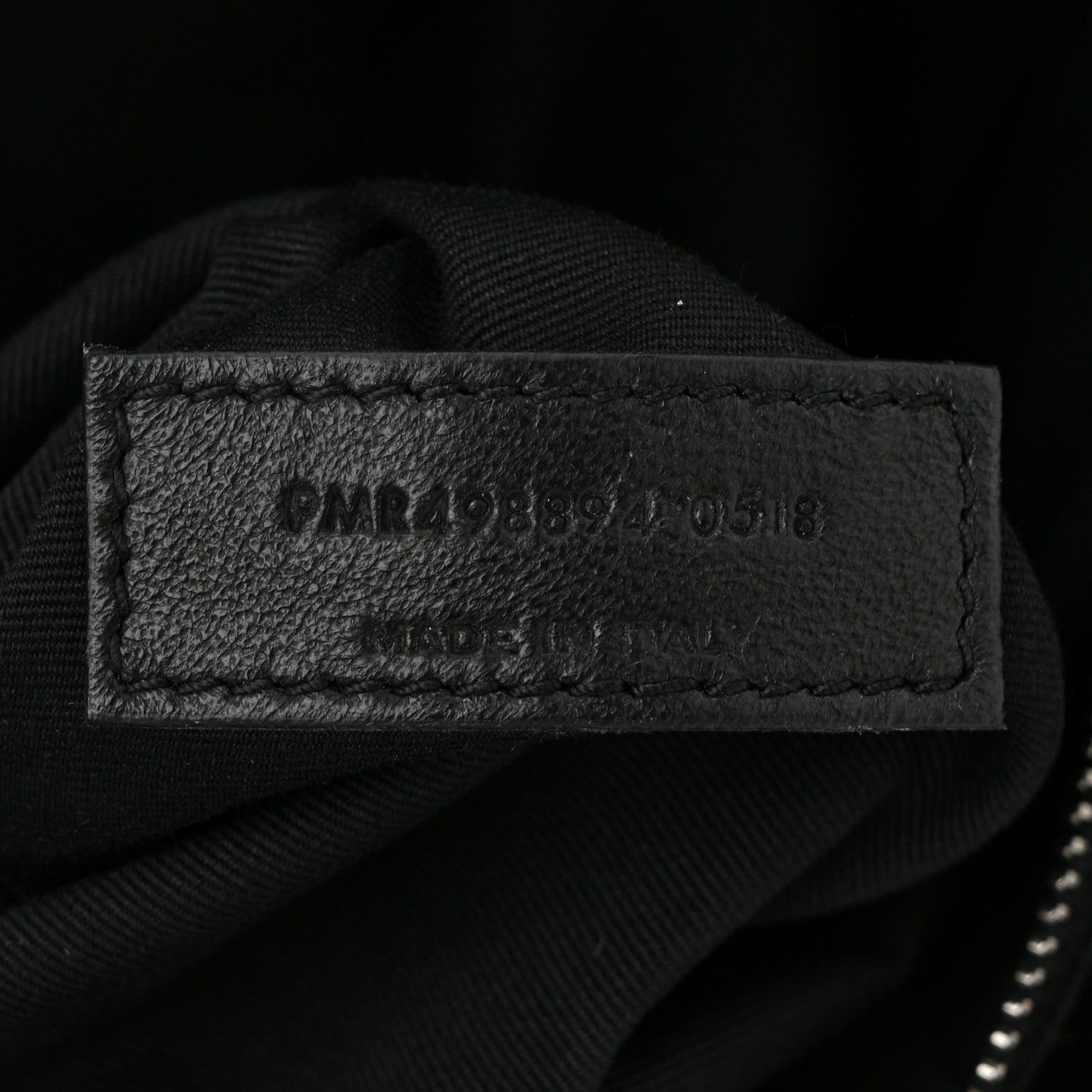 Saint Laurent Crinkled Calfskin Matelasse Monogram Medium Niki Chain Satchel Ivory 7 of 12