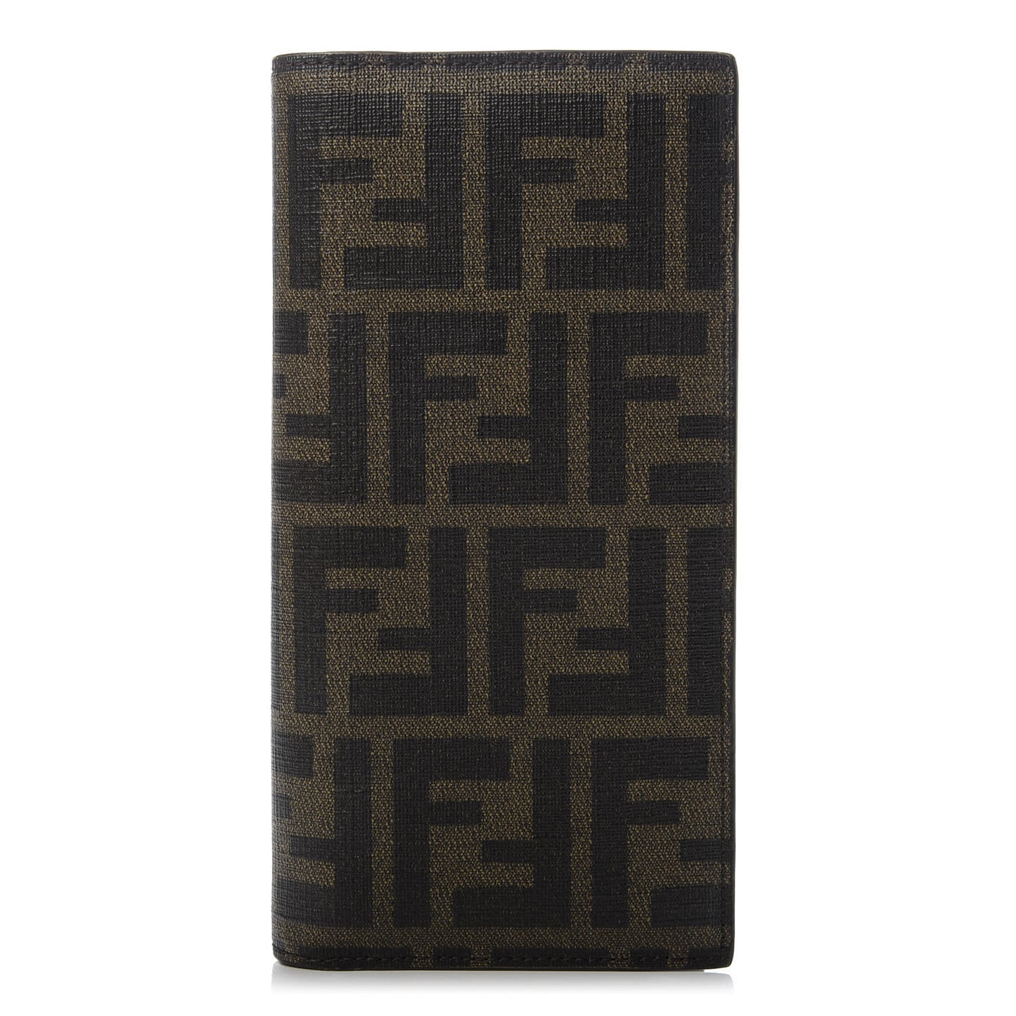 Zucca Spalmati Vertical Wallet Tobacco Cioccolato