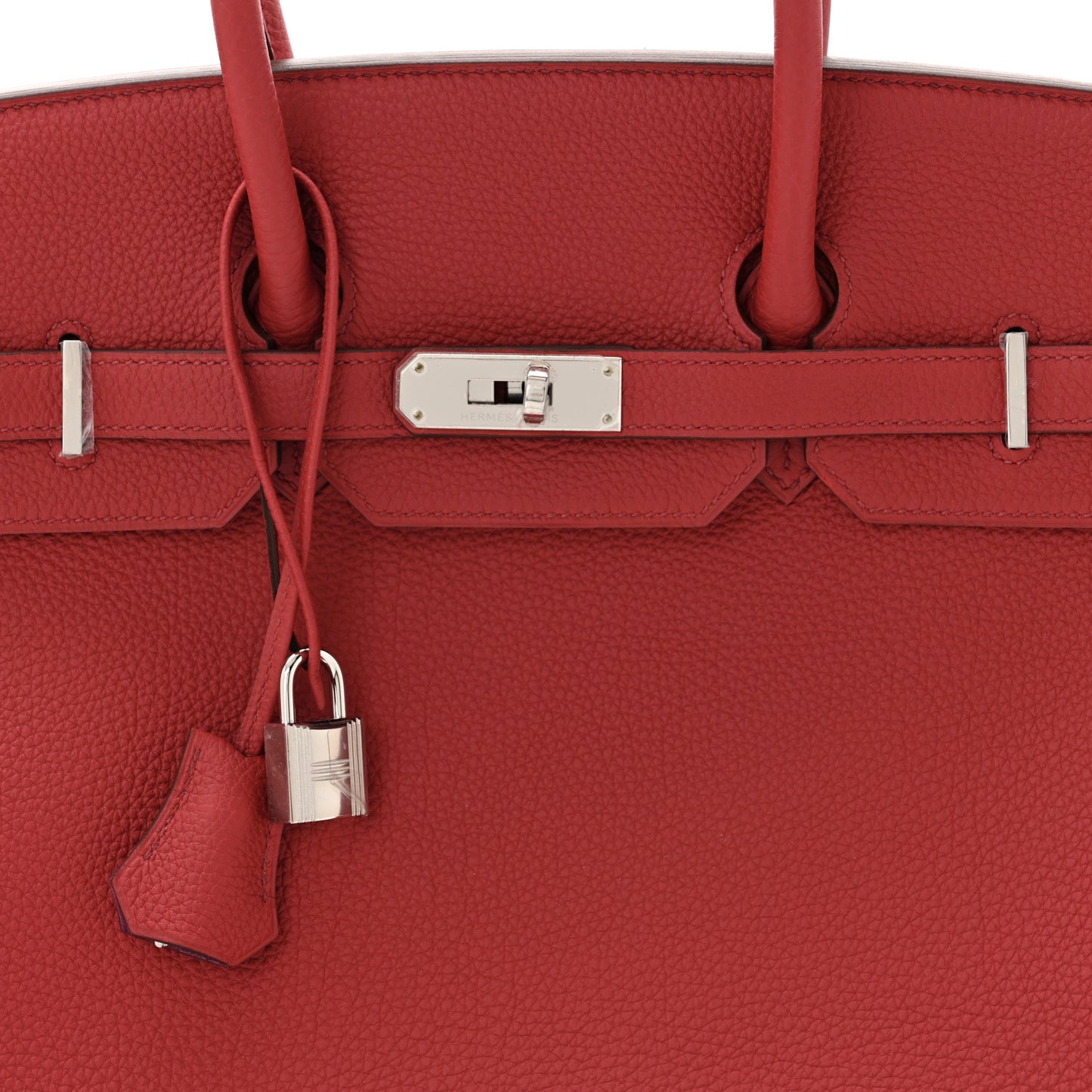 Togo Horseshoe Birkin 35 Rouge Garance Anemone