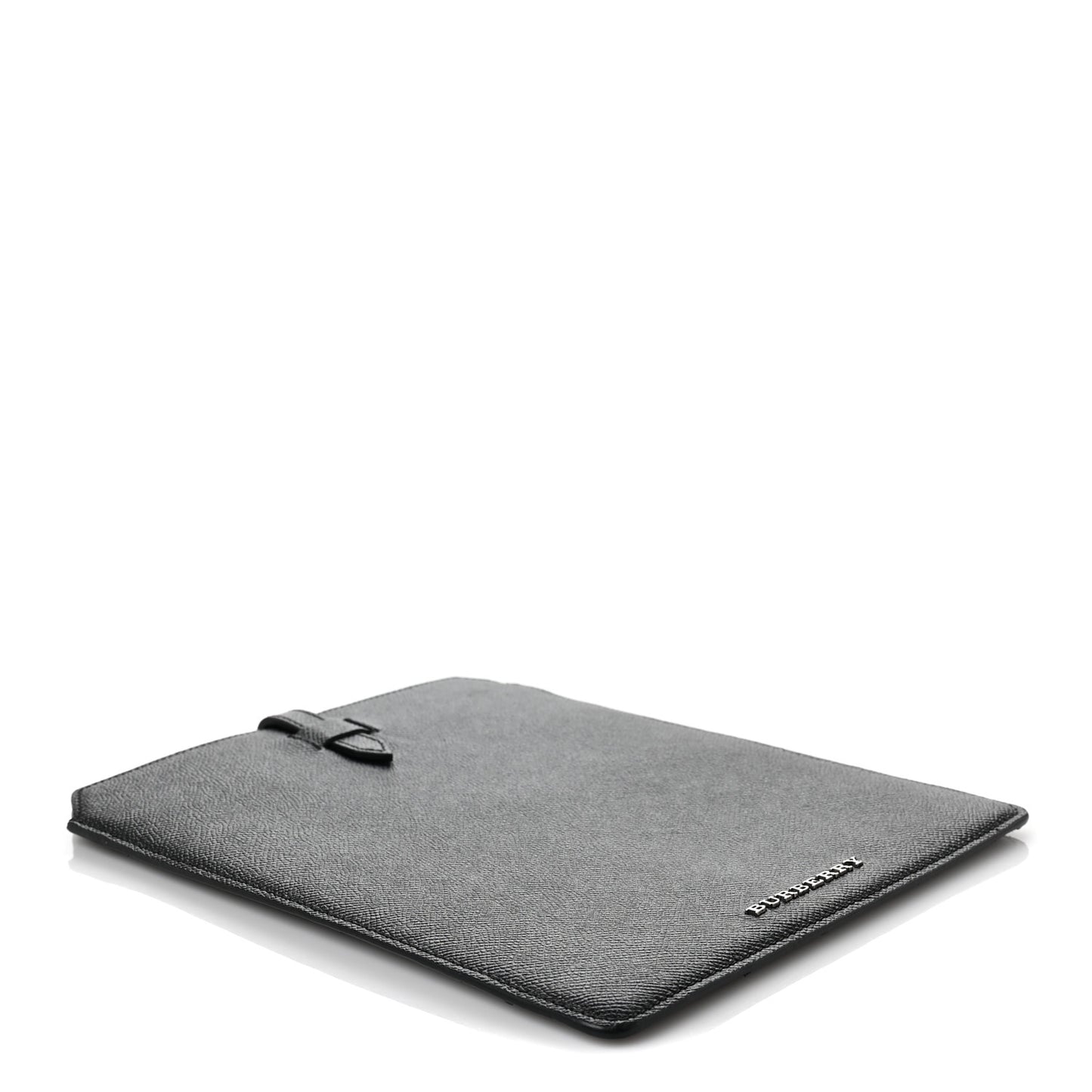 London Grainy Calfskin Tuffley iPad Sleeve Black