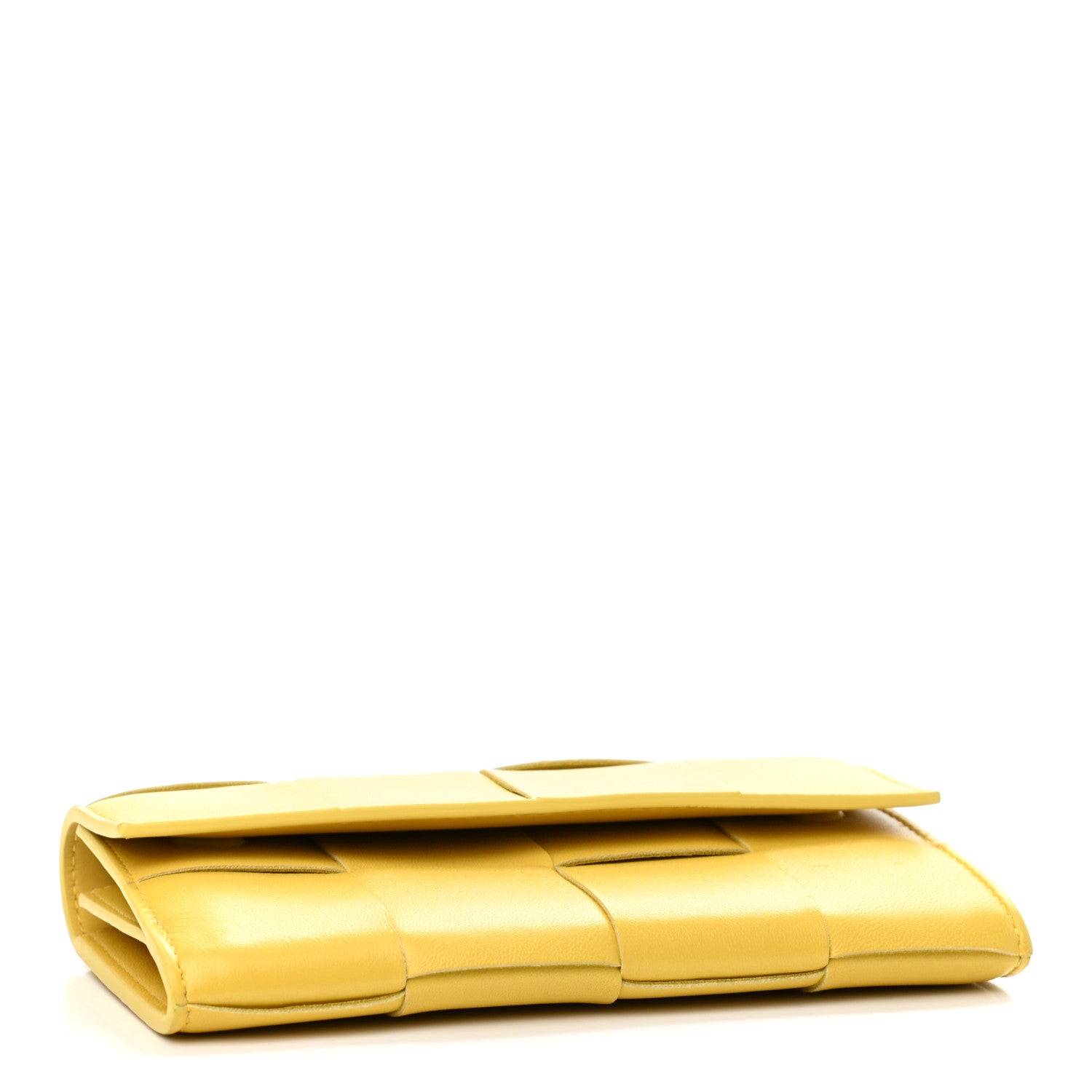 Bottega Veneta Nappa Intrecciato Flap Wallet Buttercup 3 of 4