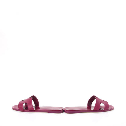 Hermes Epsom Oran Sandals 39 Pink 6 of 15