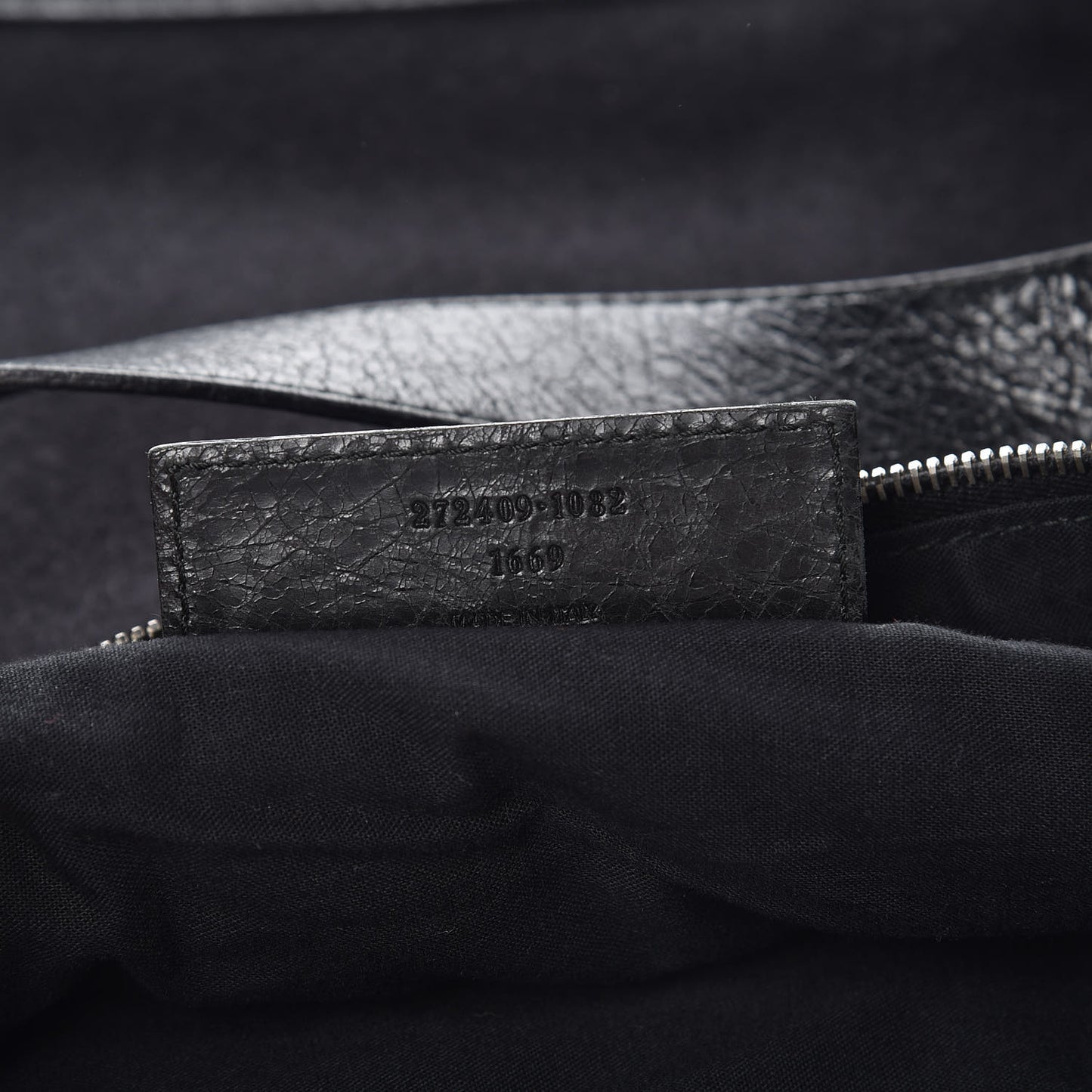 Agneau Wool Day Messenger Black