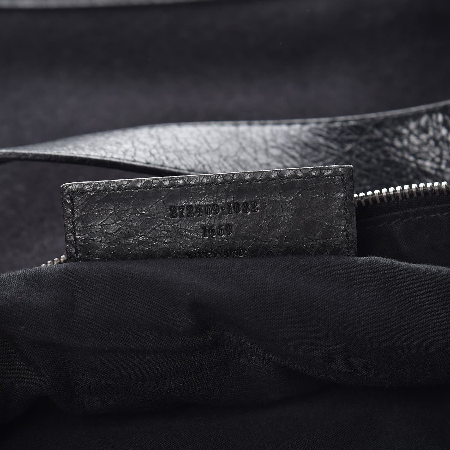 Balenciaga Agneau Wool Day Messenger Black 9 of 10