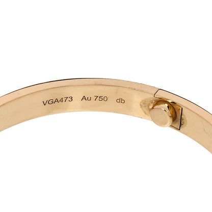 Cartier 18K Yellow Gold LOVE Bracelet 18 7 of 9