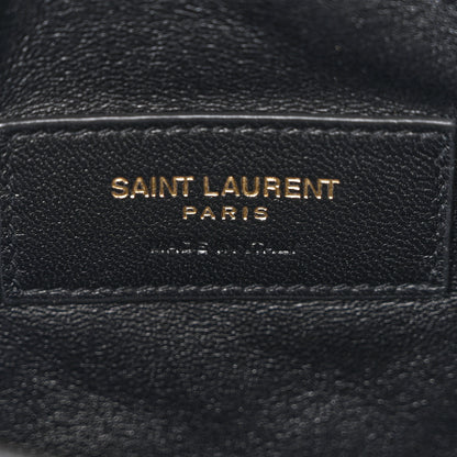 Saint Laurent Lambskin Quilted Gaby Zipped Pouch Crema Soft 6 of 12