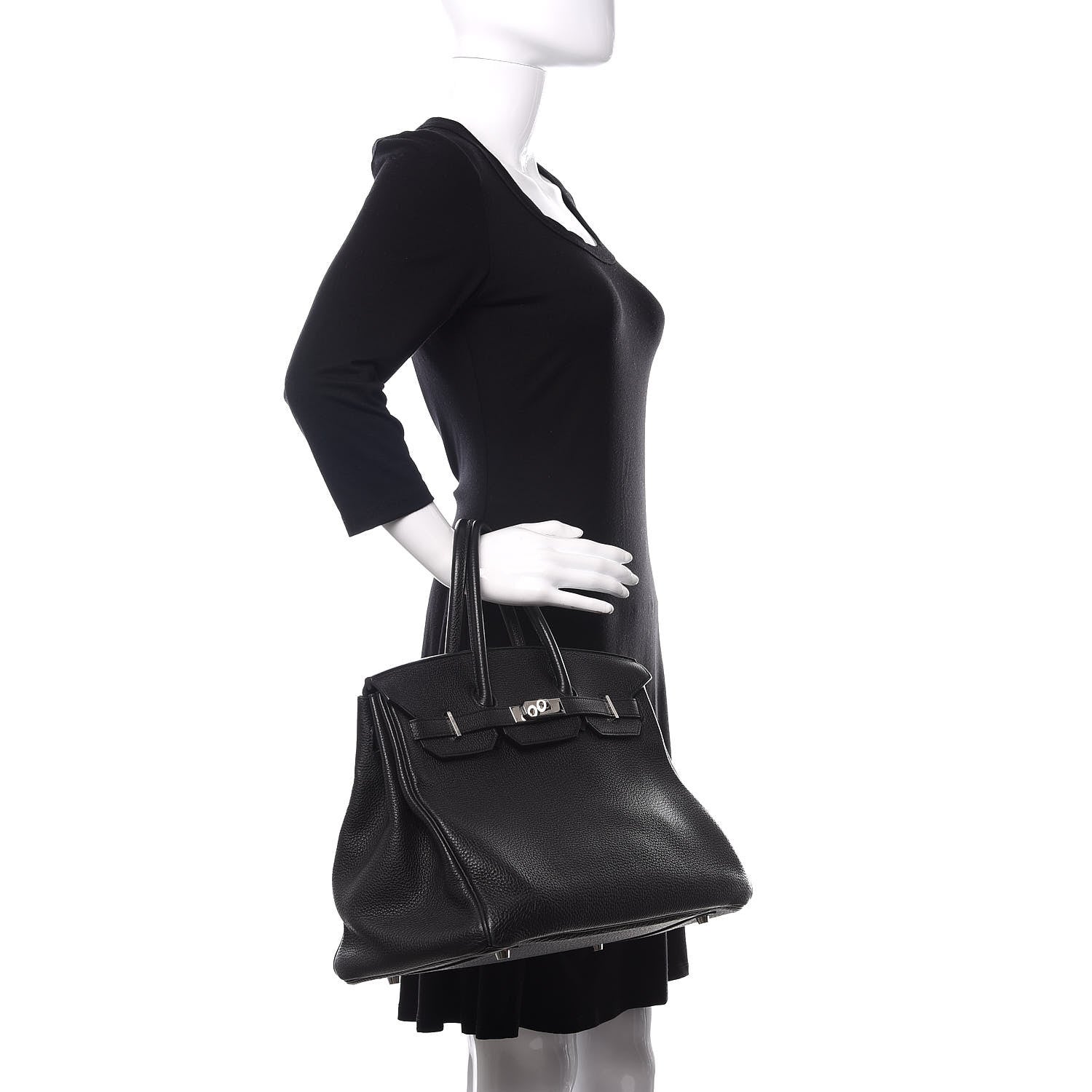 Hermes Togo Birkin 35 Black 2 of 15