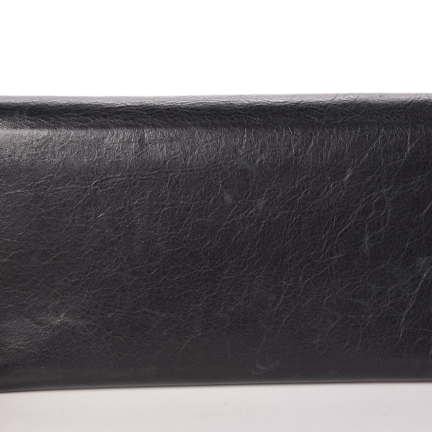 Agneau Classic Hardware Money Wallet Black