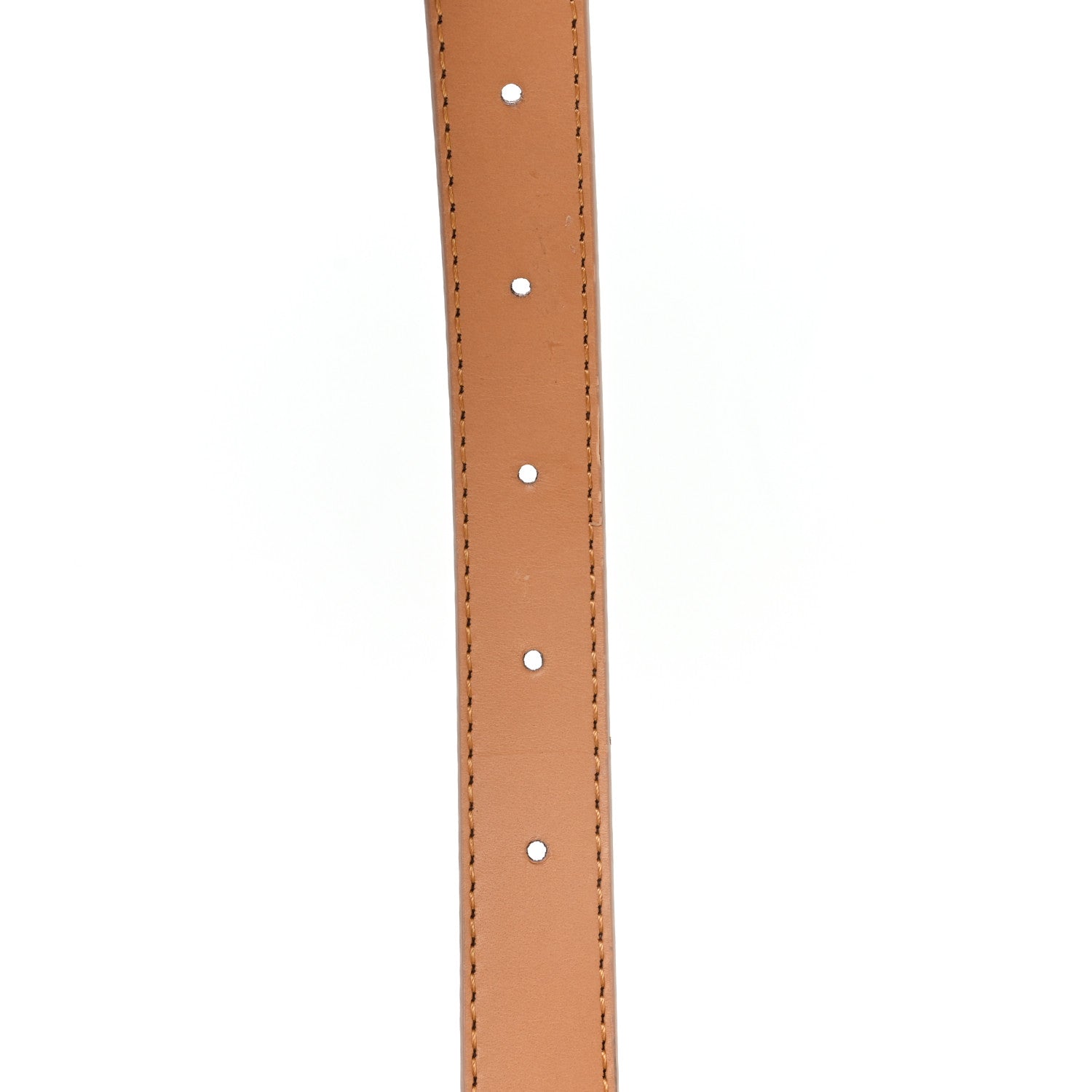 Louis Vuitton Calfskin Monogram Dune 20mm LV Iconic Reversible Belt 80 32 Sandy 4 of 5