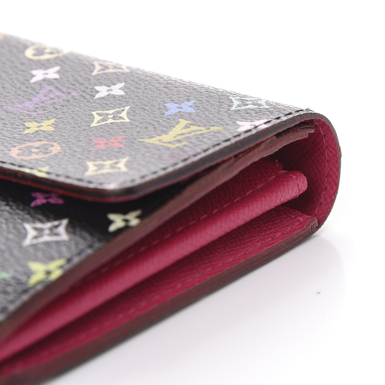 Louis Vuitton Monogram Multicolor Sarah Wallet Black Grenade 13 of 13