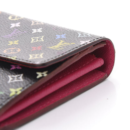 Louis Vuitton Monogram Multicolor Sarah Wallet Black Grenade 13 of 13