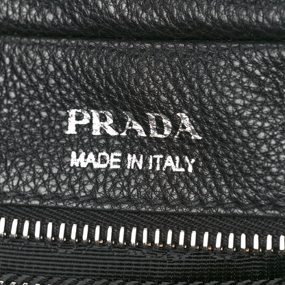 Prada Vitello Daino Camera Crossbody Black 6 of 10