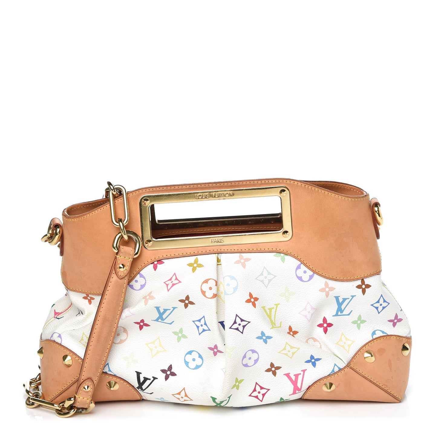 Monogram Multicolor Judy MM White