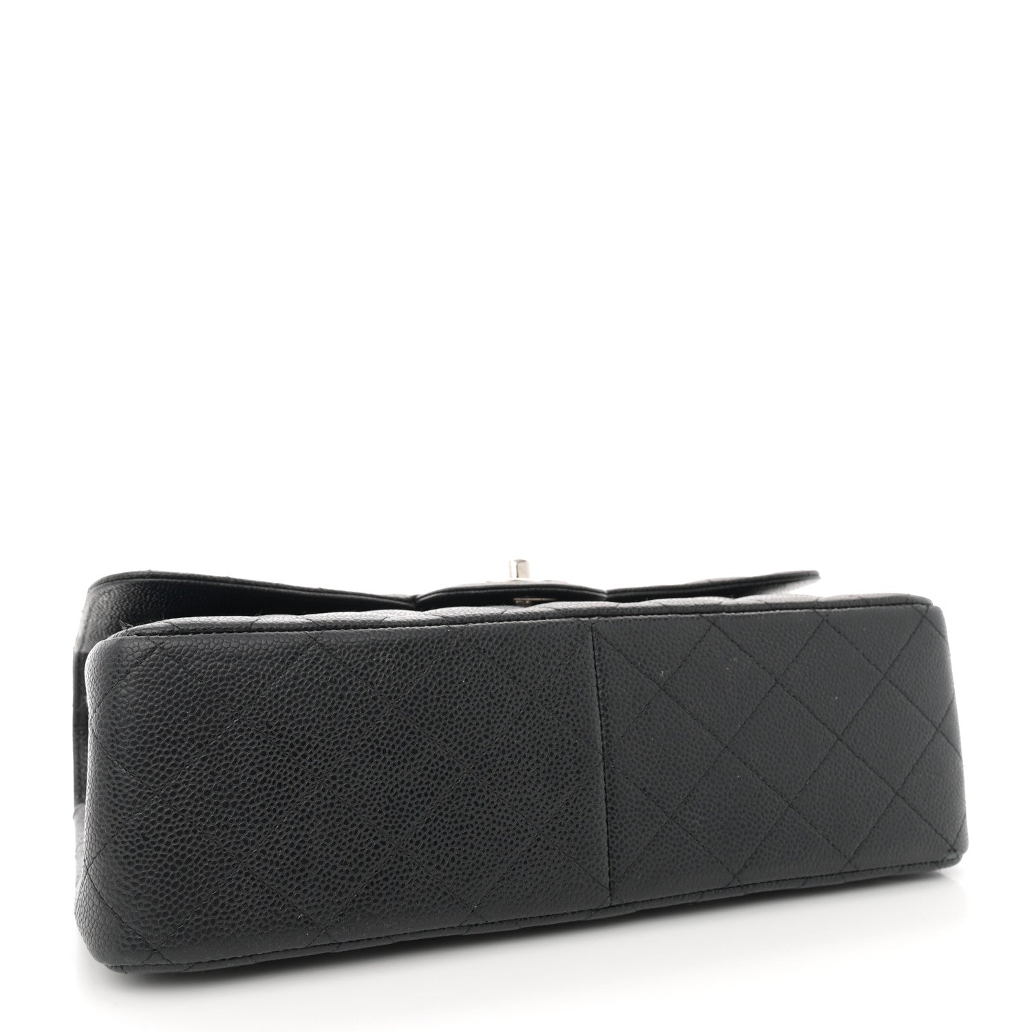 Chanel Caviar Quilted Jumbo Double Flap Black 4 of 12