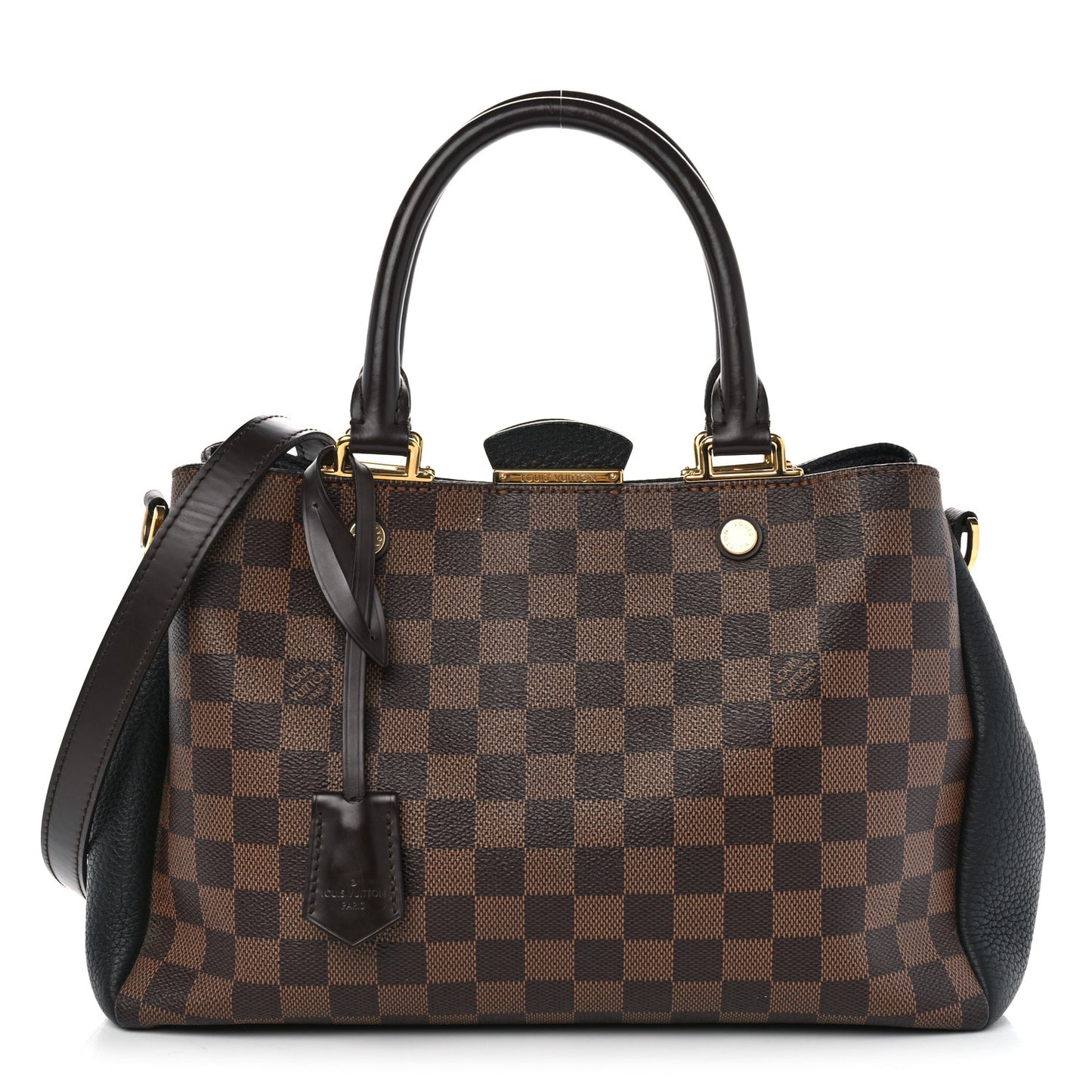 Damier Ebene Cuir Taurillon Brittany Black
