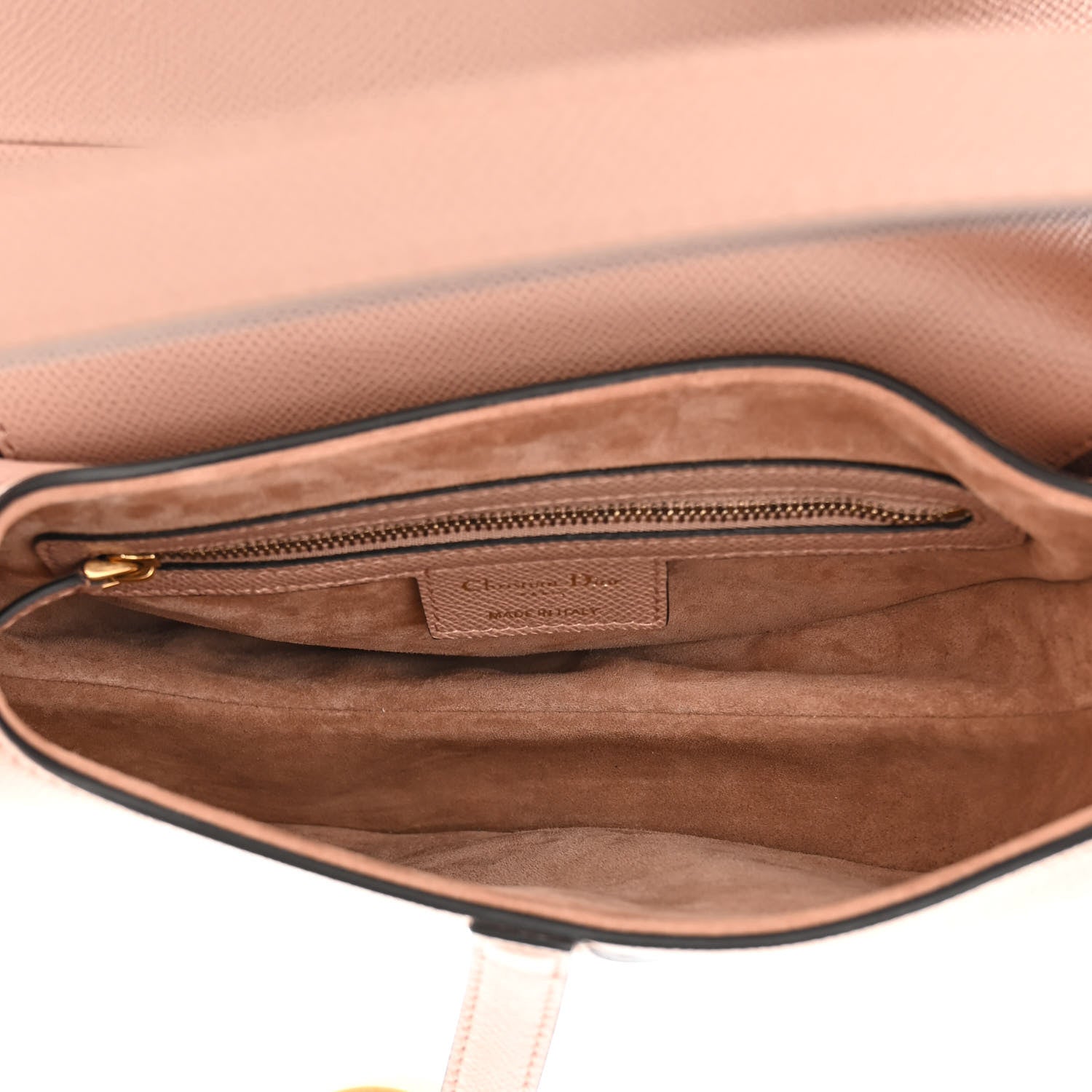 Christian Dior Grained Calfskin Saddle Bag Fard 5 of 11
