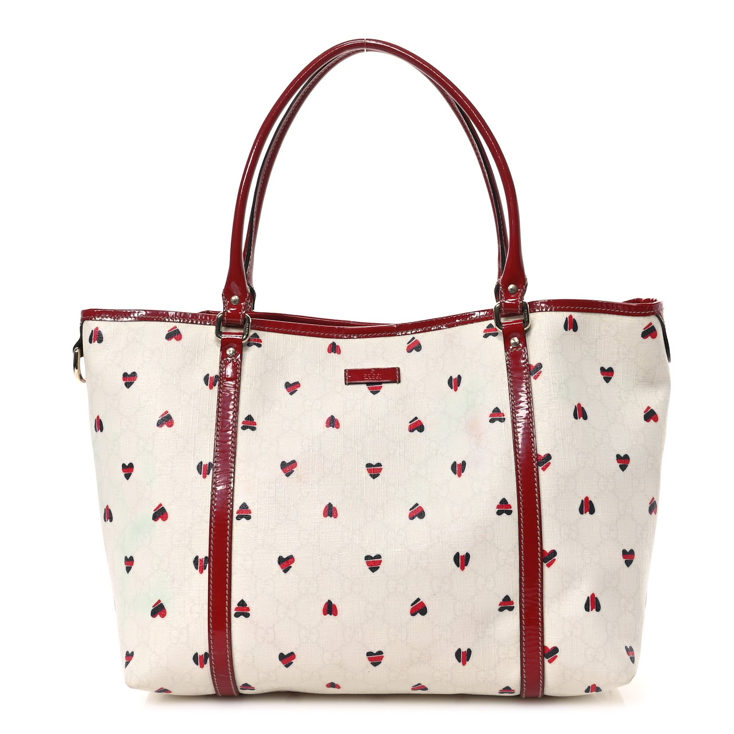 GG Plus Monogram Hearts Medium Joy Tote