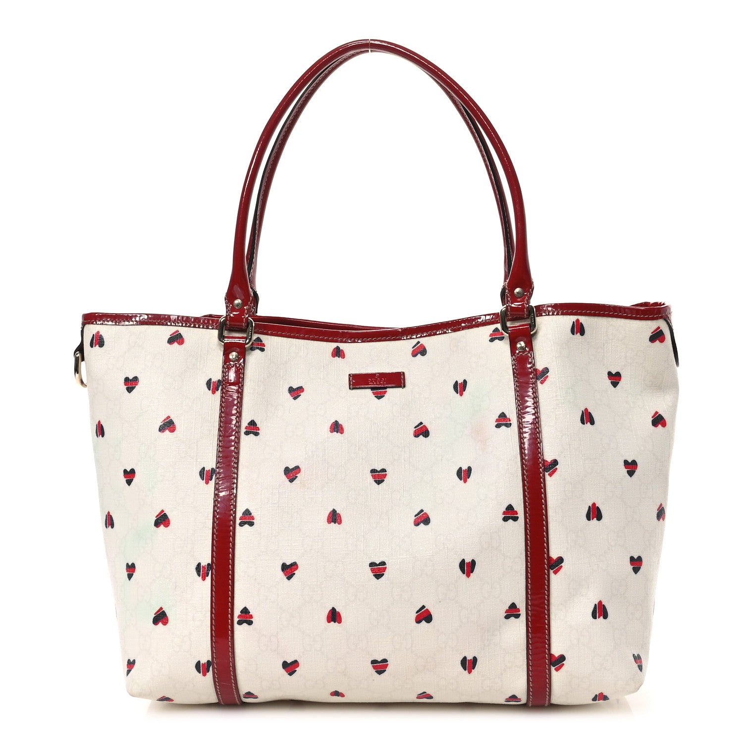 Gucci GG Plus Monogram Hearts Medium Joy Tote 1 of 12