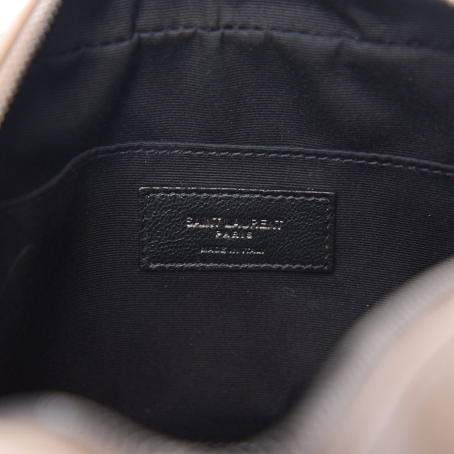 Calfskin Matelasse Monogram Lou Camera Bag Dusty Grey