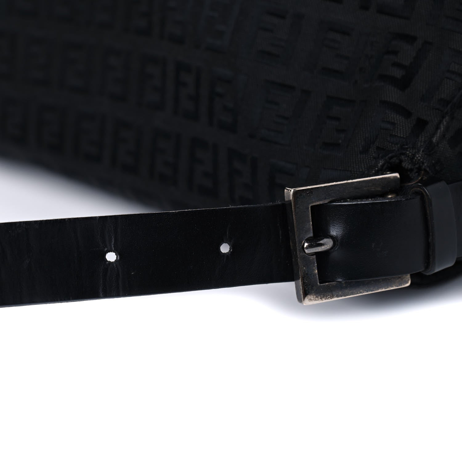 Fendi Zucchino Mama Baguette Black 9 of 10