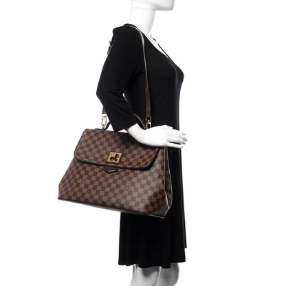 Louis Vuitton Damier Ebene Bergamo GM 2 of 9